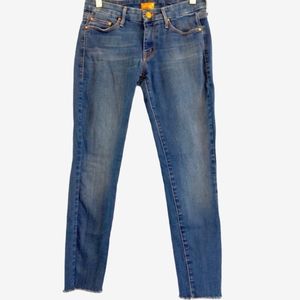 Mother The Looker Ankle Fray Jeans Sz 28